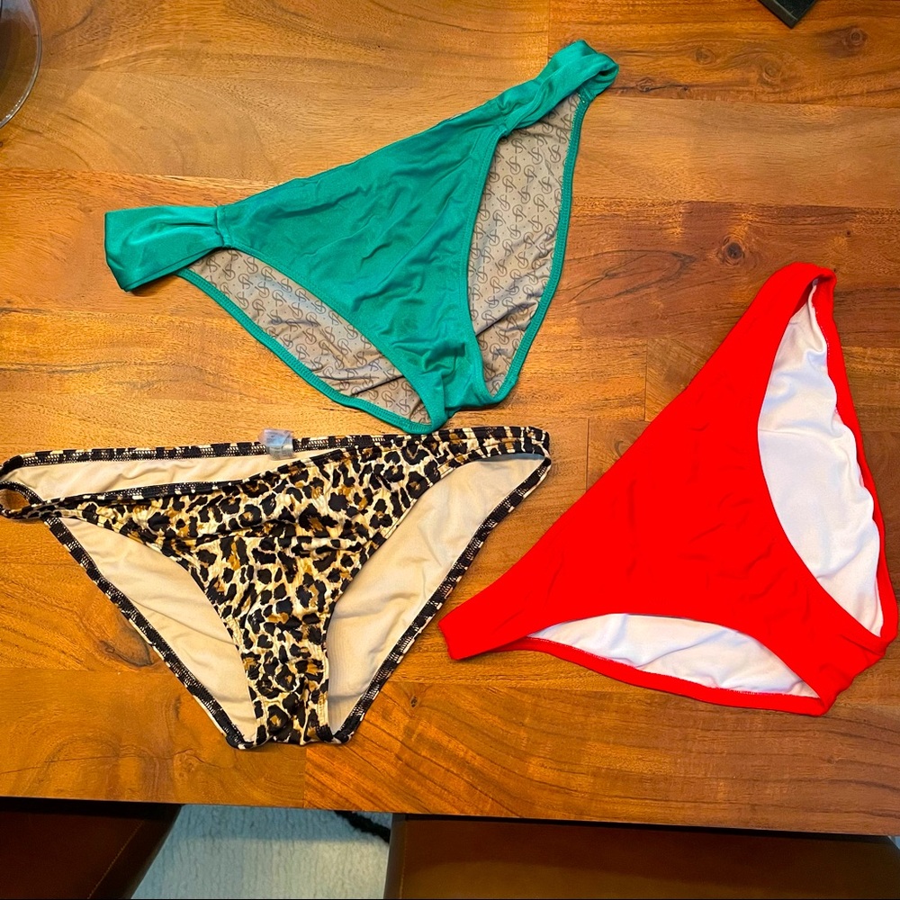 Set of 3 Victoria’s Secret swim bottoms